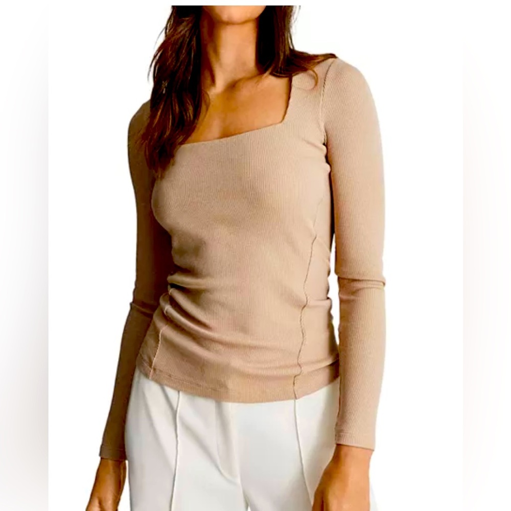 Reiss Dalia Square Neck top